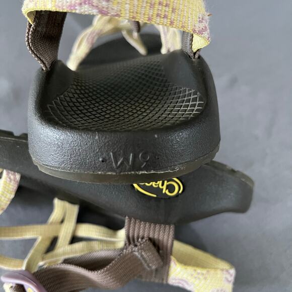 Chaco Women's ZCloud X2 Sport Sandals Braided - Size 9 - Yellow Multicolor - Picture 8 of 9